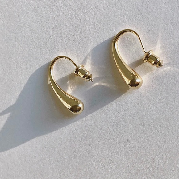 Large Teardrop Earrings - Picture 1 of 6